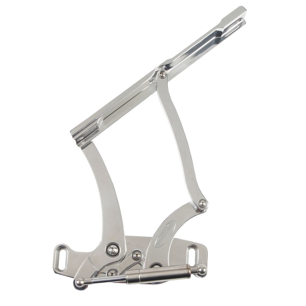 Billet Hood Hinges Polished - MS14955P