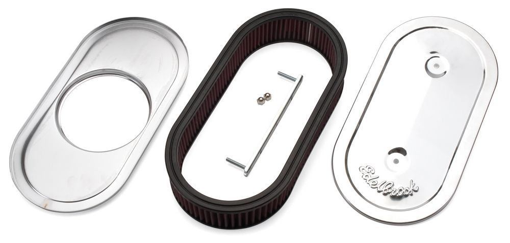 Air Cleaner Oval Single 4V - 1236
