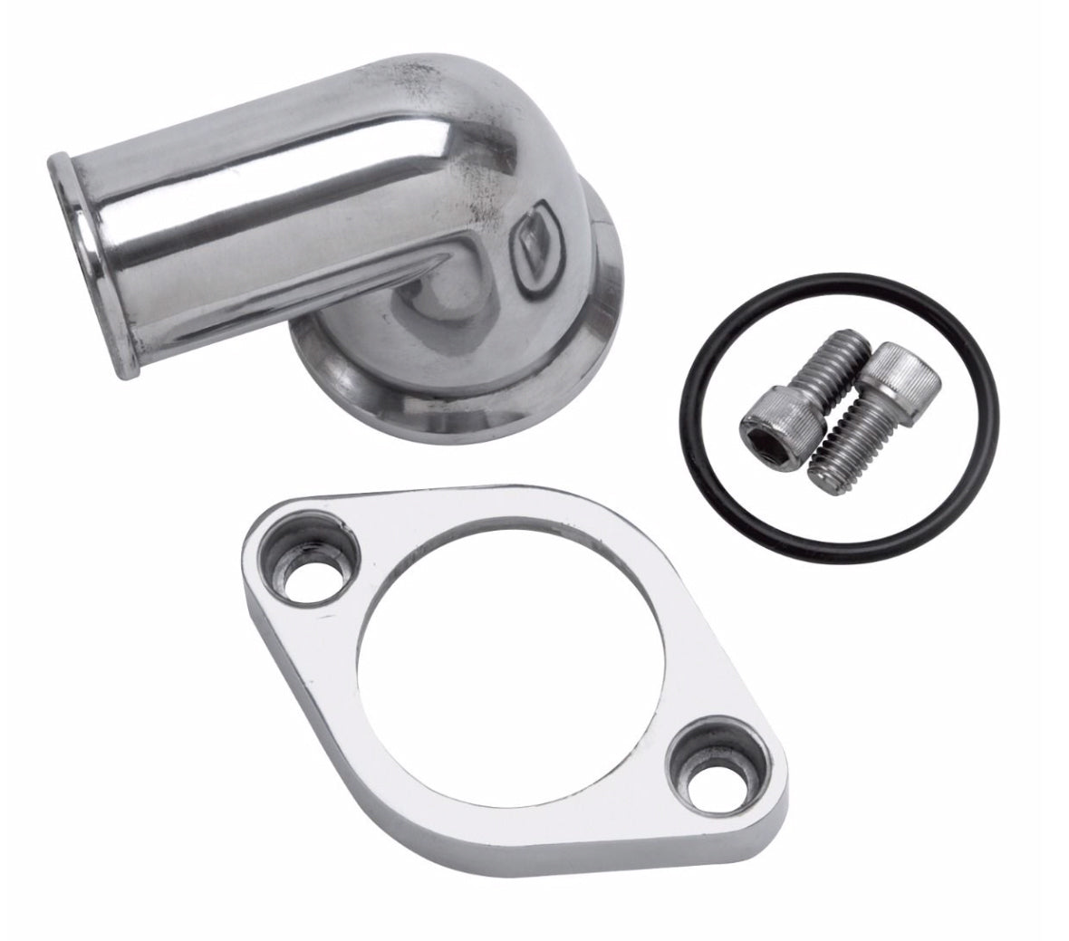 Chevy V8 Thermostat Housing - 90 Degree - 4818