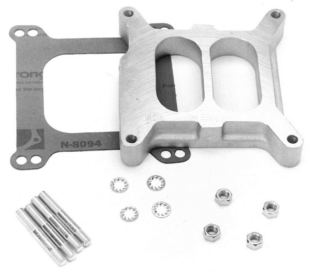Spacer Carburetor Aluminum 1IN Divided B - 8714