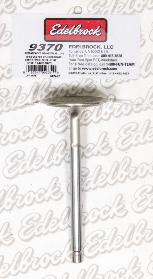 Intake Valve - 2.050 (1) - 9370
