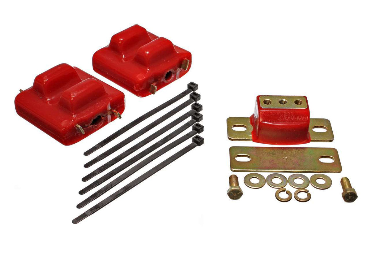 GM Motr and Tranny Mount Set Red - 31128R
