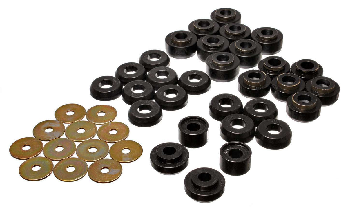 GM Body Mount Set - Black - 34136G