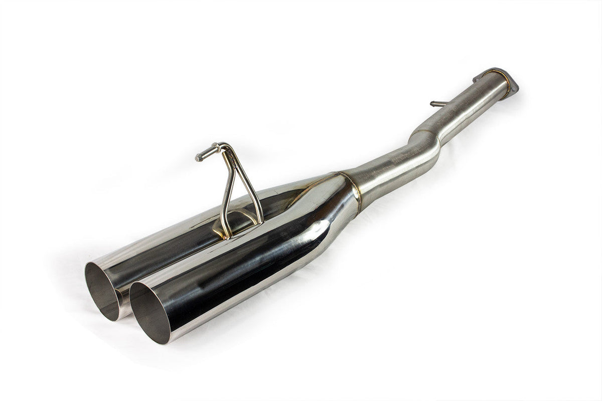 FR SPORT ISR Performance EP (Straight Pipes) Dual Tip Exhaust 4in - Nissan 350Z IS-EPDUAL-350BO -...