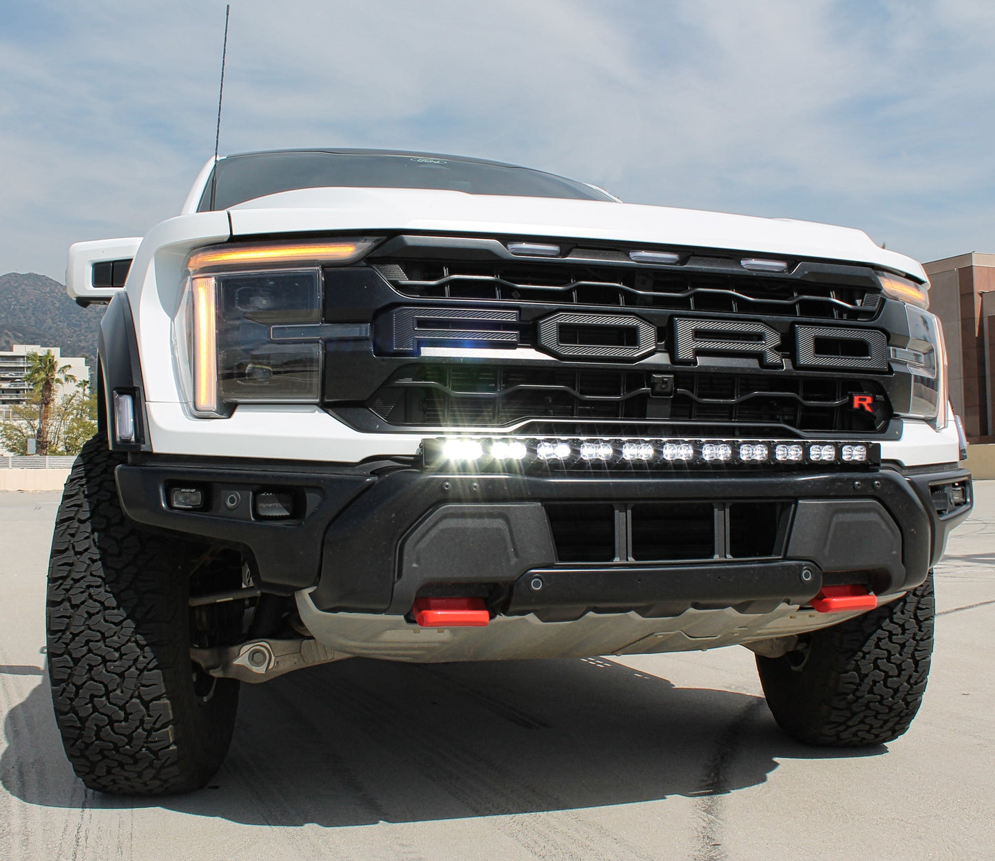 2024+ Ford F150 Raptor Gen 3 Refresh Modular Bumper 40in Light Bar PRO