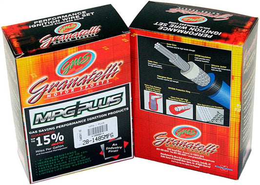Granatelli 0-Ohm Red Performance Spark Plug Wires for 1996-2002 Dodge Viper 8.0L V10 – 20-1807S-R