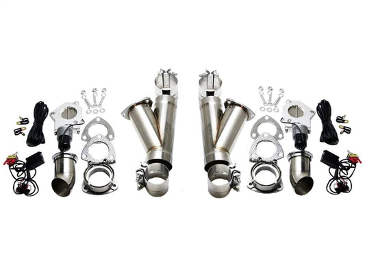 Granatelli Electronic Exhaust Cutout Kit 302535D - SS Slip-Fit