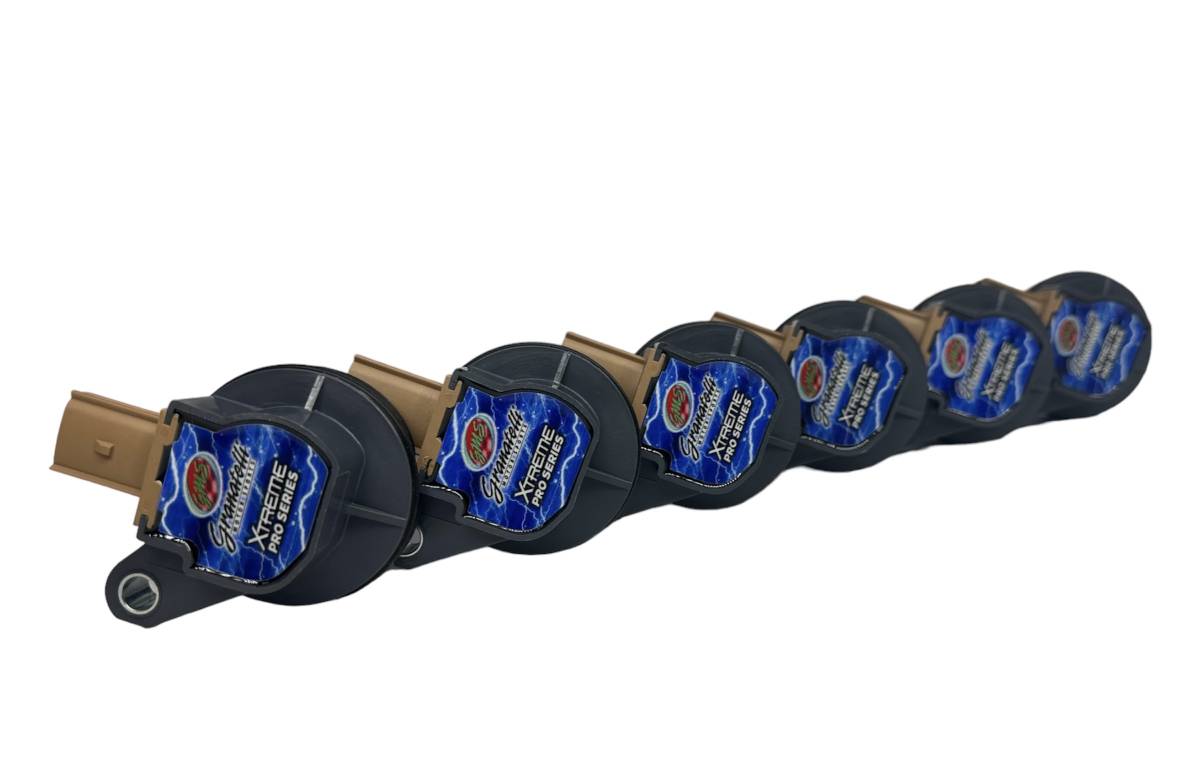Granatelli 65kV Pro Series Coil-On-Plug Kit for 2014-2016.5 Ford 3.5L EcoBoost – 26-0646SC