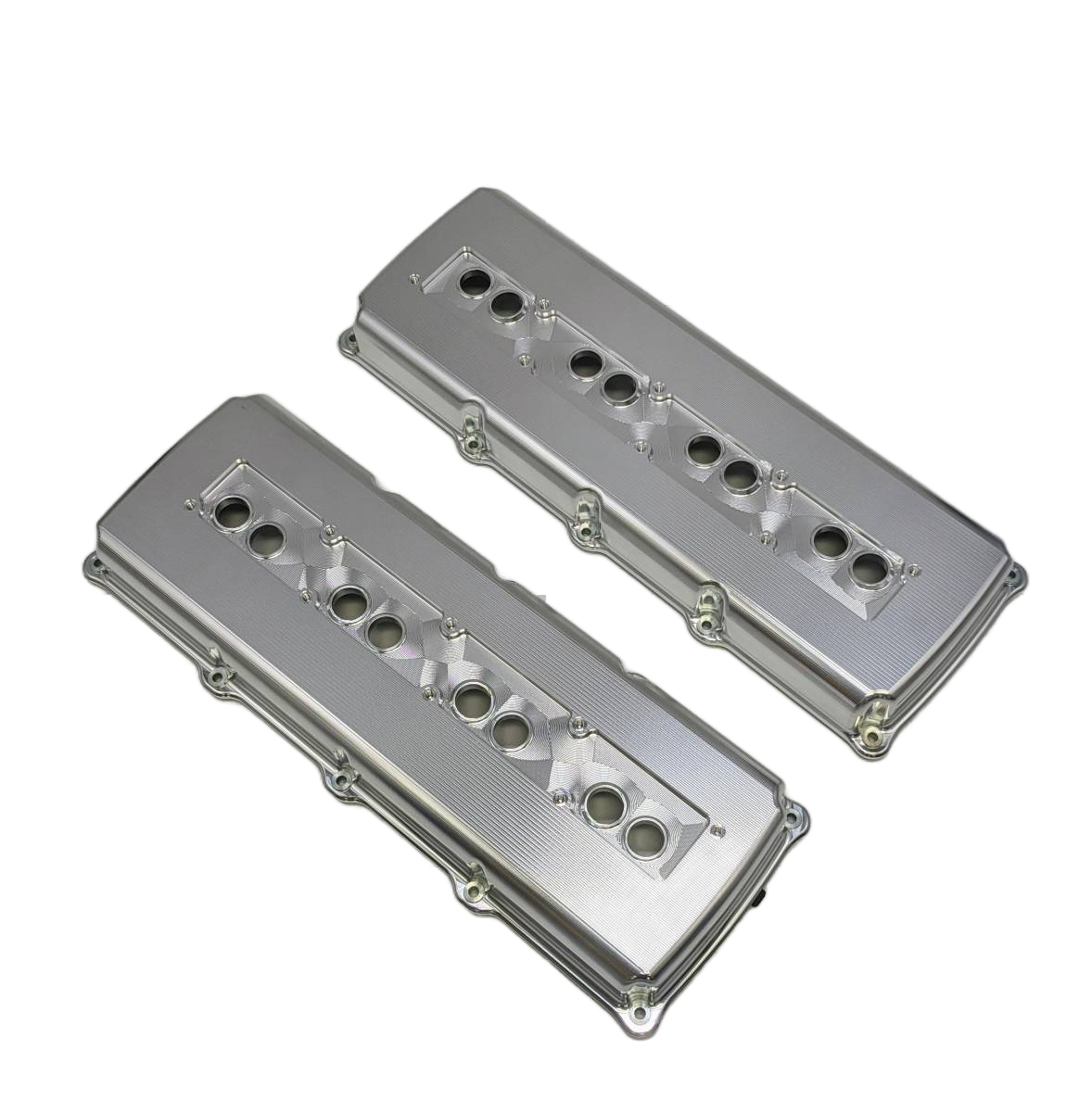 Granatelli Billet HEMI Valve Covers, Natural Billet Finish, 2010-2020 5.7L/6.1L/6.2L/6.4L, Pair – VC-2010