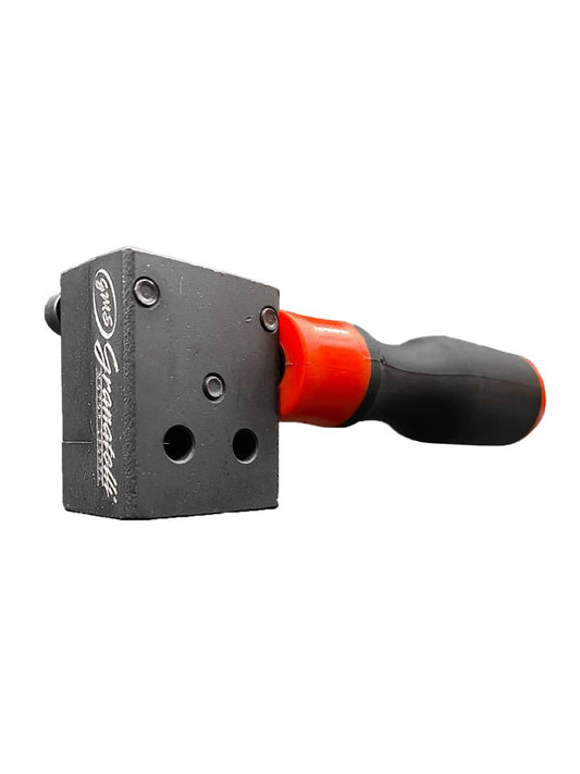 Granatelli Dual Brake Flaring Tool – 45° Double Flare Tool for 3/16" & 1/4" Brake Lines - 540108