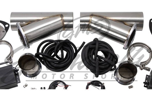 Granatelli Motor Sports Vacuum/ Pressure Controlled Electronic Exhaust Cutout Systems - Stainless Steel Weld In 309630K