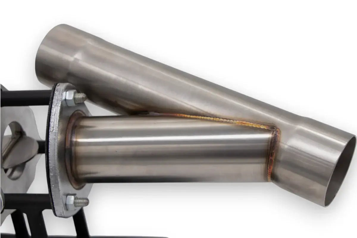 Granatelli 2.25" Electric Exhaust Cutout Kit, Stainless Steel Weld-In – 307522