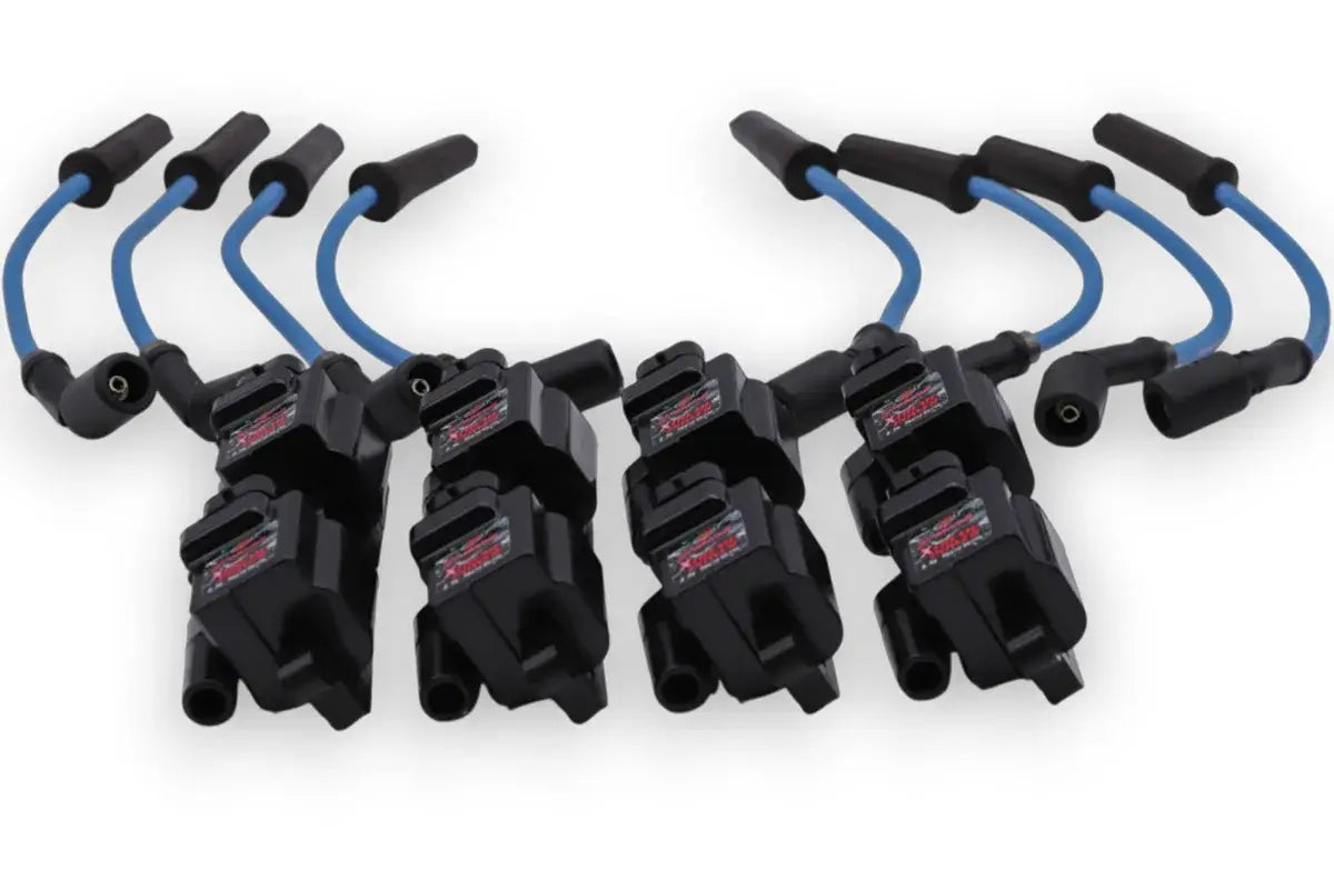 Granatelli 80kV Pro Series Extreme Coil & 12" 0-Ohm Coil-Near-Plug Wire Kit for GM LS/LT – 28-1629KIT