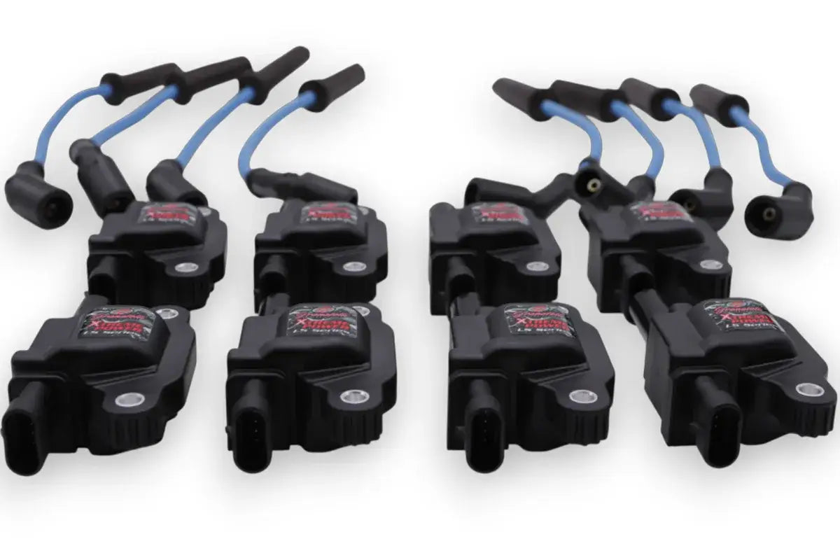 Granatelli 80kV Pro Series Extreme Coil & 0-Ohm Coil-Near-Plug Wire Kit for GM LS/LT – 28-1545KIT