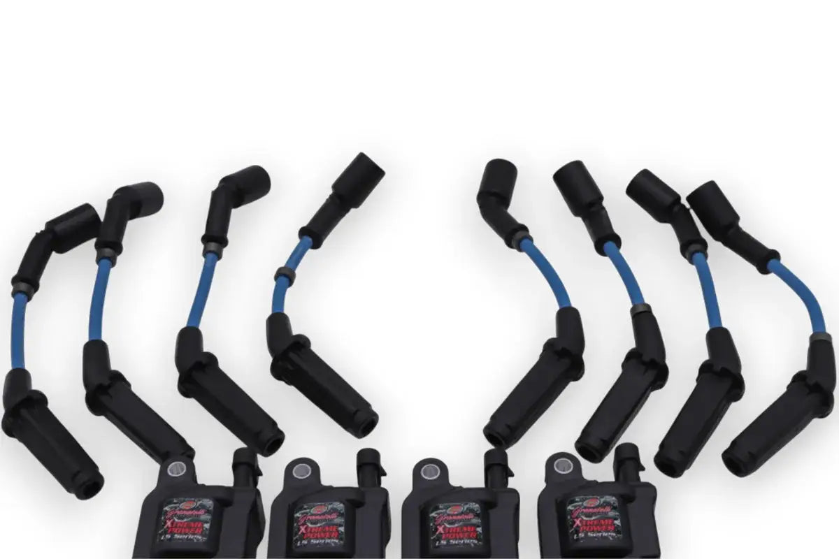 Granatelli 80kV Pro Series Extreme Coil & 0-Ohm Wire Kit for 1999-2026 GM 6.0L/6.2L LS2/LS3/LSA/LS7/LS9 – 28-1811KIT