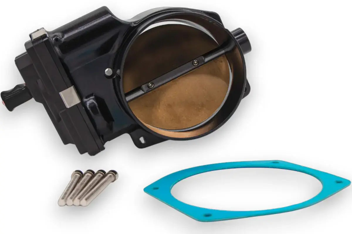 Granatelli Motor Sports LT1/LT4/LT5 Drive-By-Wire Billet Throttle Body Black GMTBLT4B