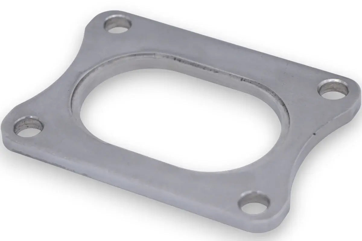 Granatelli 3" Oval Stainless Steel Exhaust Flange – 302300