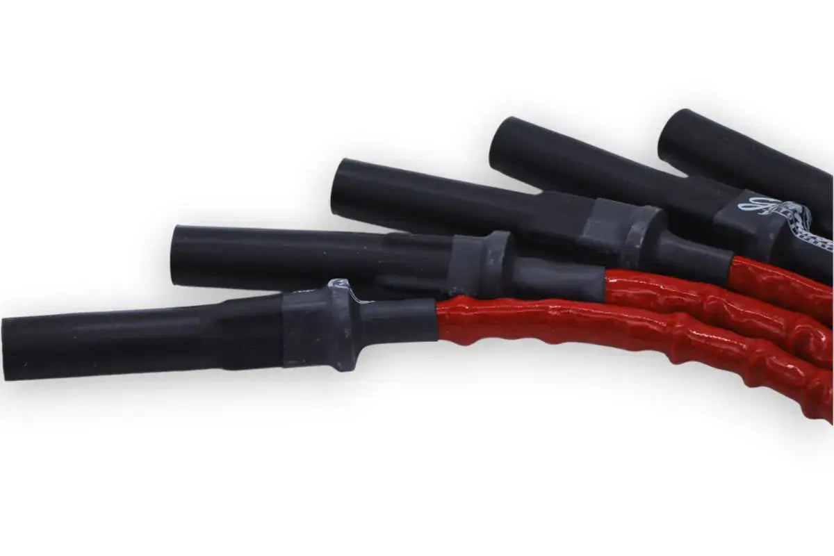 Granatelli Red High-Temp 0-Ohm Spark Plug Wires for 2010-2014 Ford F-350/F-250/F-150 6.2L – 28-2116HTR