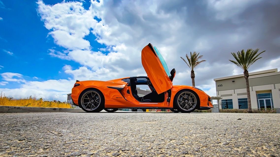 Jesse Iwuji Performance Vertical doors | Chevrolet Corvette C8 Z06 2023-2025  Lambo Door...
