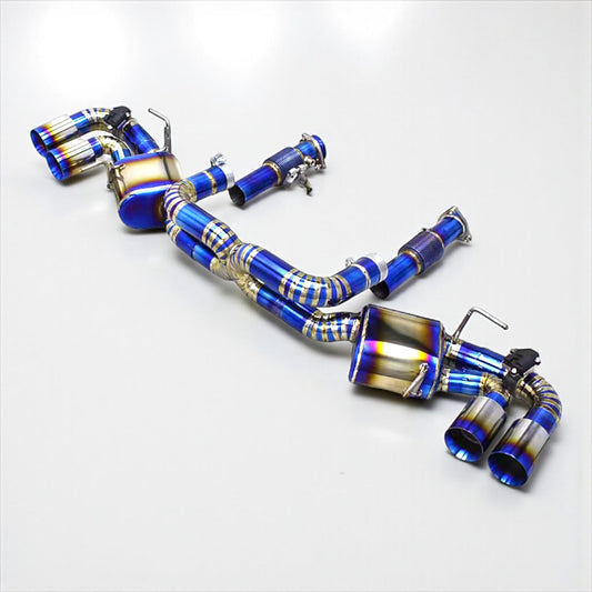 AeroflowDynamics Chevrolet Corvette C8 Stingray/E-RAY AFD F1 Exhaust - View 2