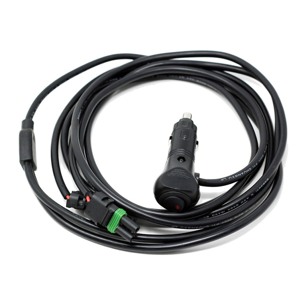Baja Designs 10ft. Wire Harness w/12v Cigarette Plug - 2 Light Max 85 Watts 447650