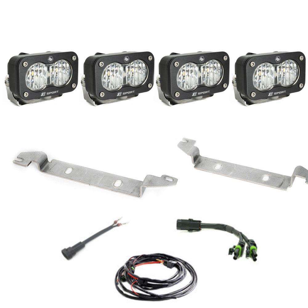 Baja Designs 2023+ Toyota Sequoia S2 Sport OEM Fog Light Replacement Kit 448135