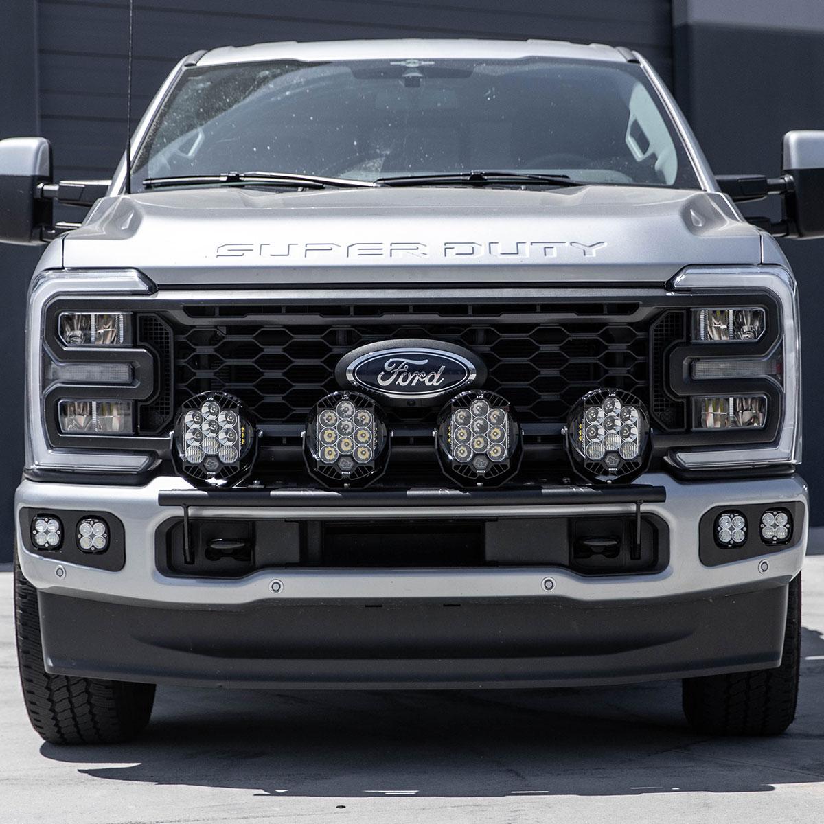 Baja Designs 23+ Ford Super Duty LP9 Bull Bar Light Kit 448232