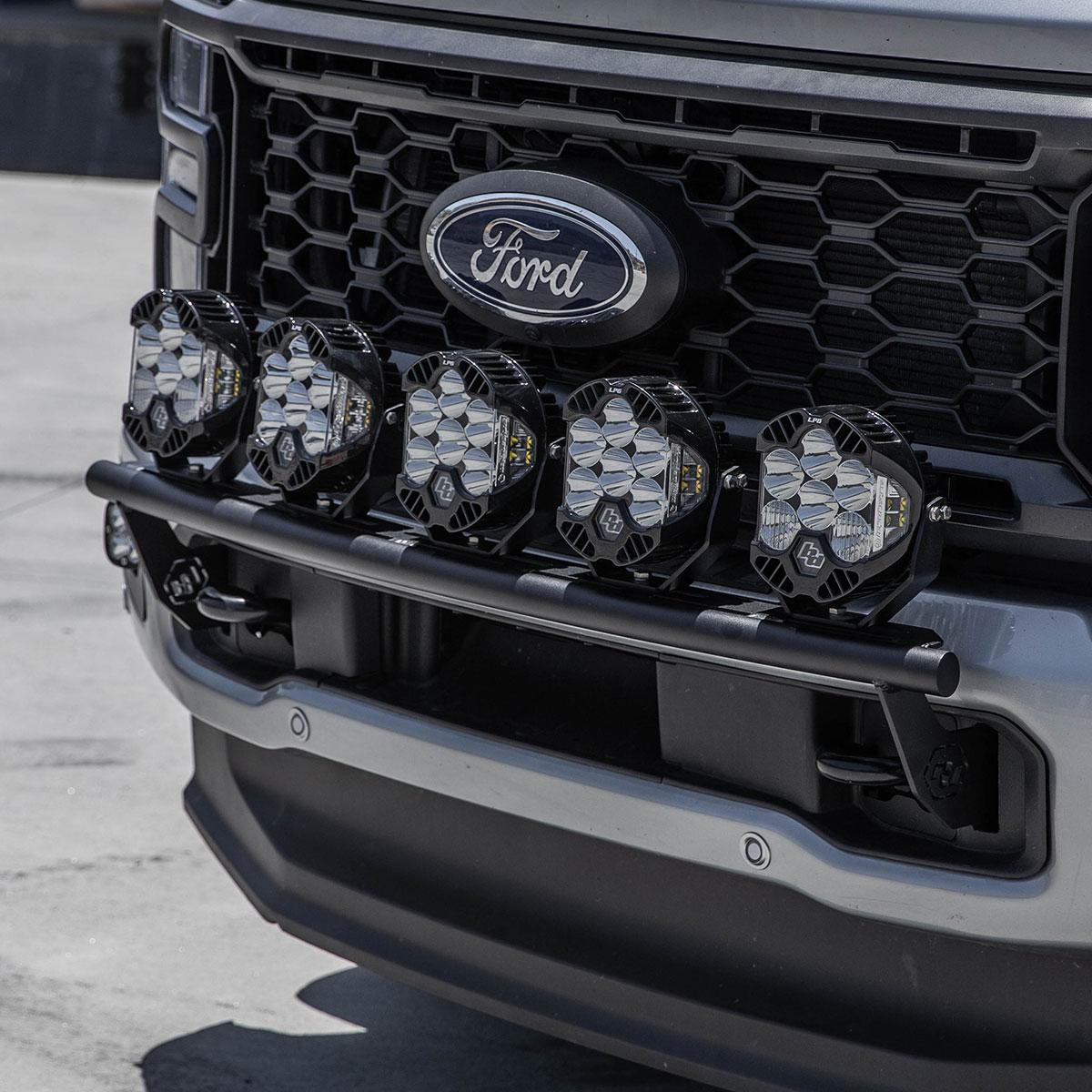 Baja Designs 23+ Ford Super Duty LP6 Bull Bar Light Kit w/ Upfitter 448233UP