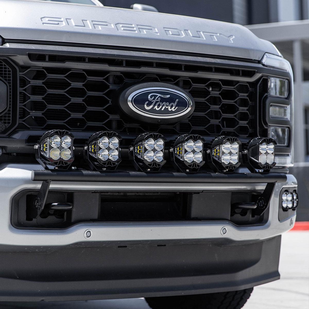 Baja Designs 23+ Ford Super Duty LP4 Bull Bar Light Kit w/ Upfitter 448234UP