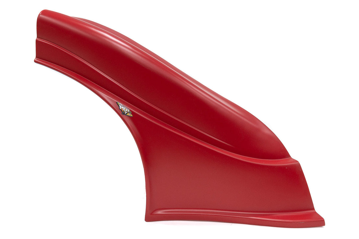 MD3 Plastic Dirt Fender Red New Style - 00725RR
