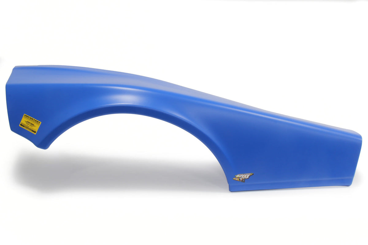 Fender Left Blue Plastic Half MD3 - 2000223051CBL