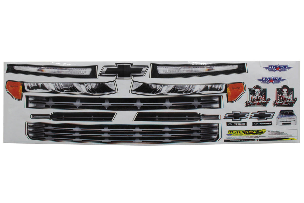 2019 Chevy Silverado Nose ID Graphics Kit - 2119144141