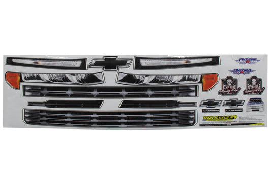 2019 Chevy Silverado Nose ID Graphics Kit - 2119144141
