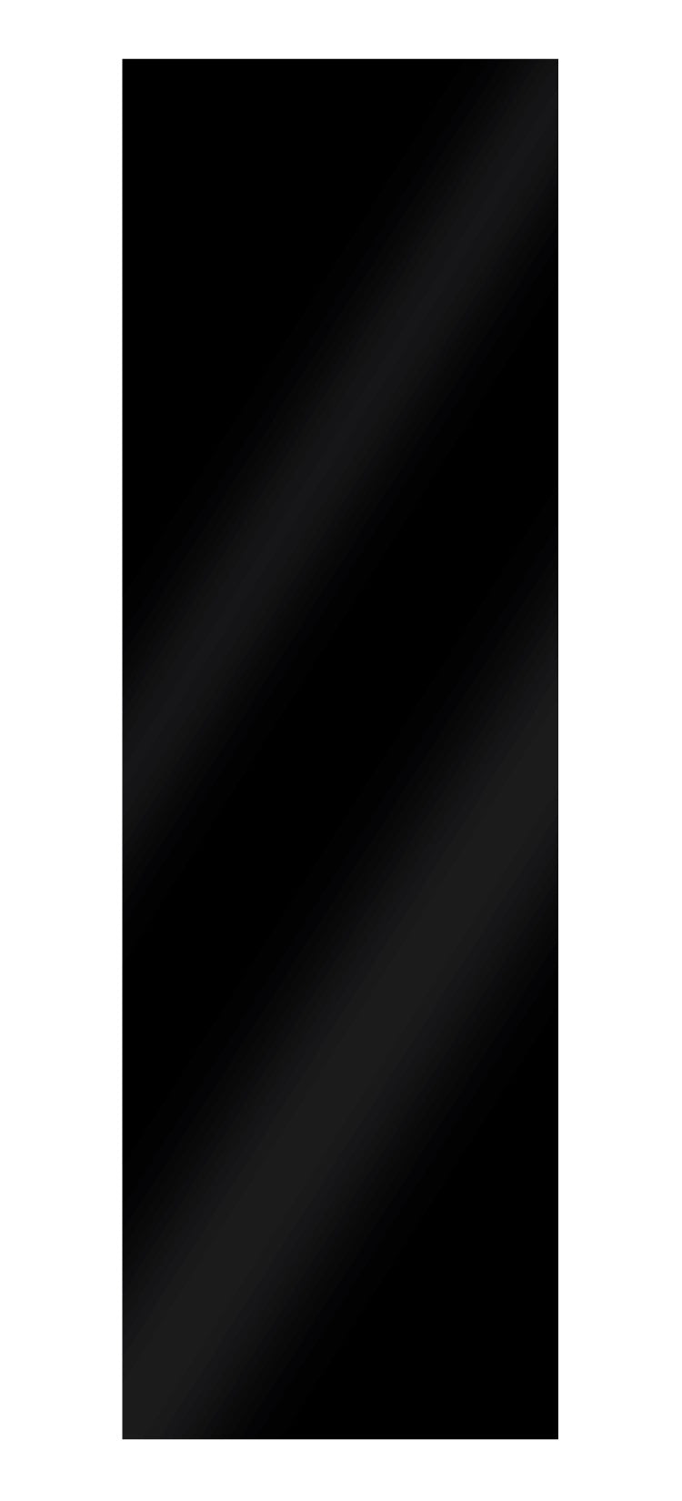 Plastic Sheet MD3 3.5ft x 9.5ft Black MD3 - 3000193151B