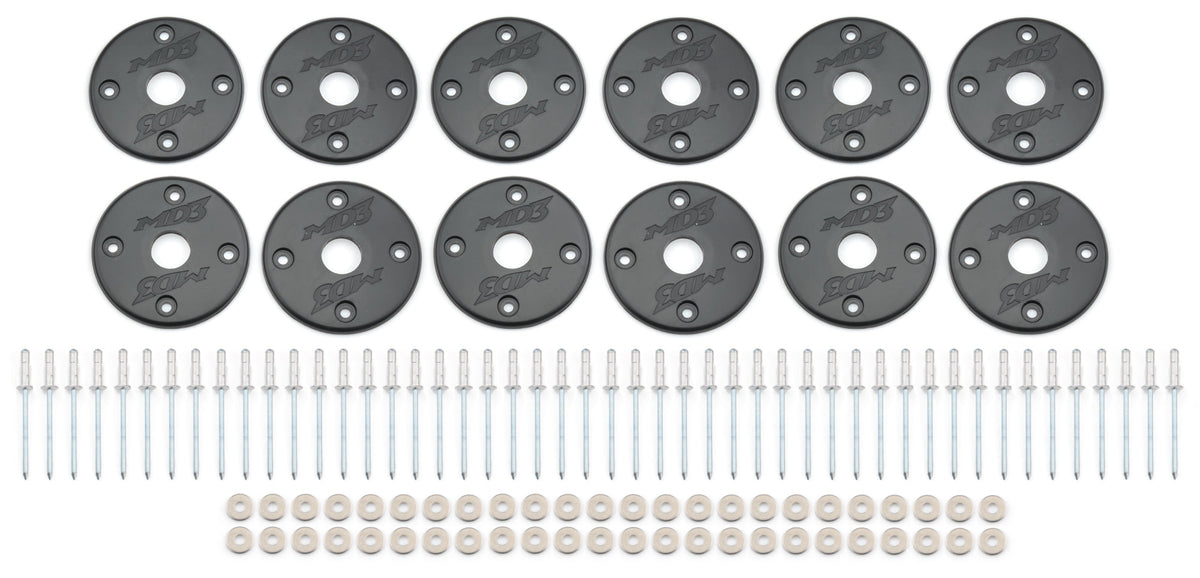 Scuff Plate Plastic Black 12-Pack MD3 - 3000234951B