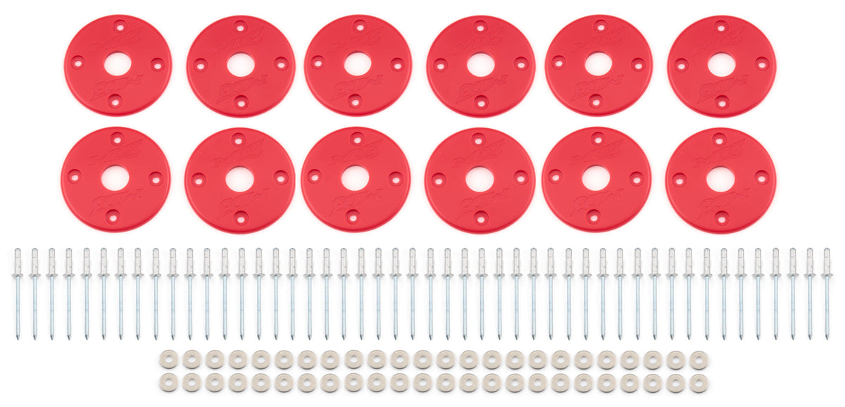 Scuff Plate Plastic Red 12-Pack MD3 - 3000234951R