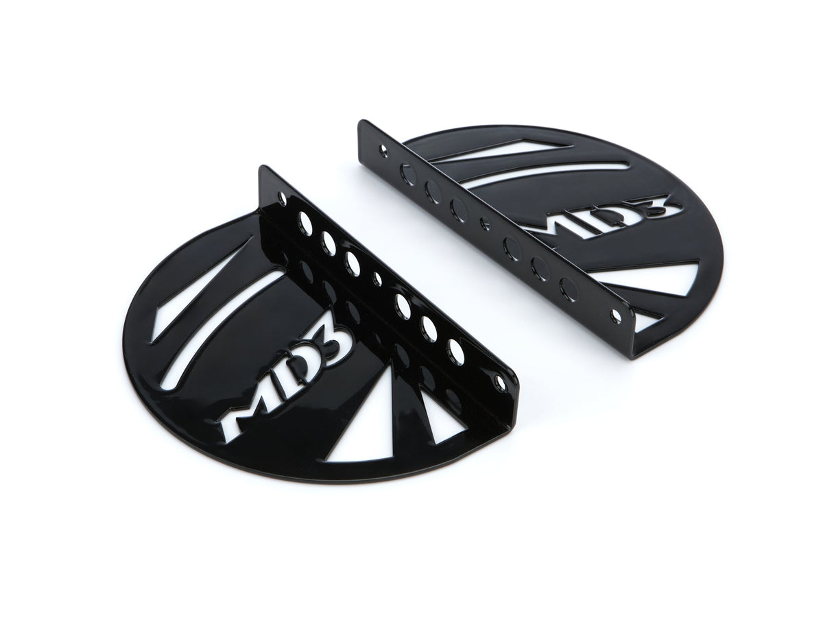 Spoiler End Plates MD3 Black (Pair) - 3200047851B