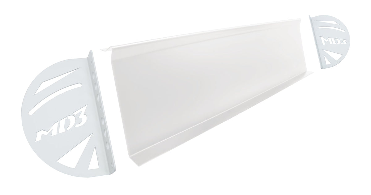 Spoiler Right Side Kit MD3 White - 3200072820W