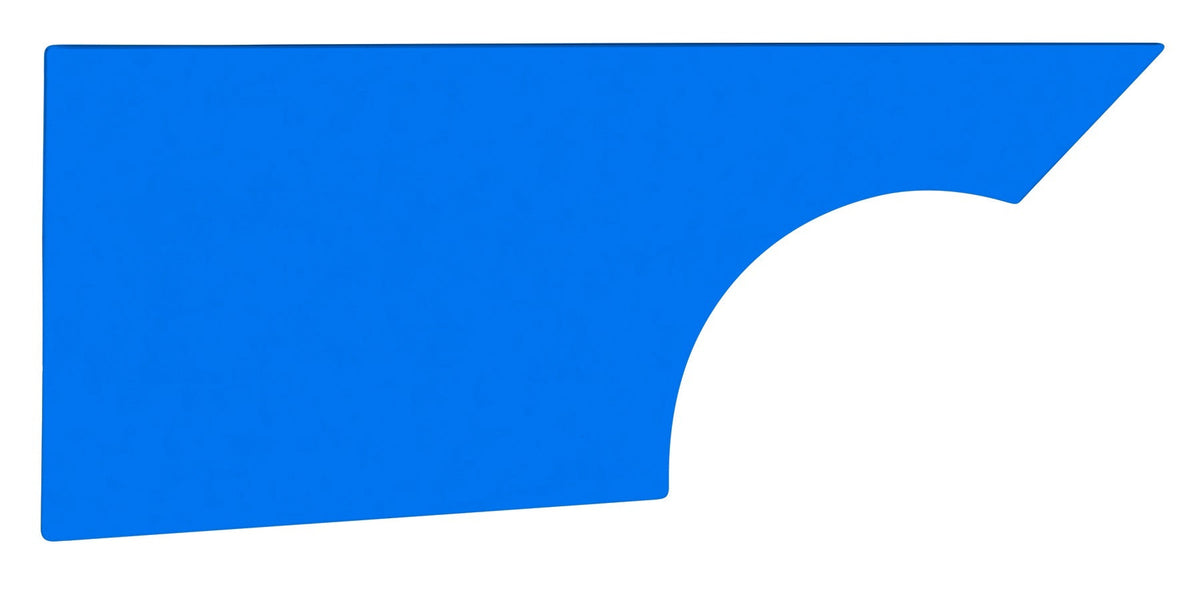 Quarter Panel Dirt Right Side Blue - 3200127351CBR