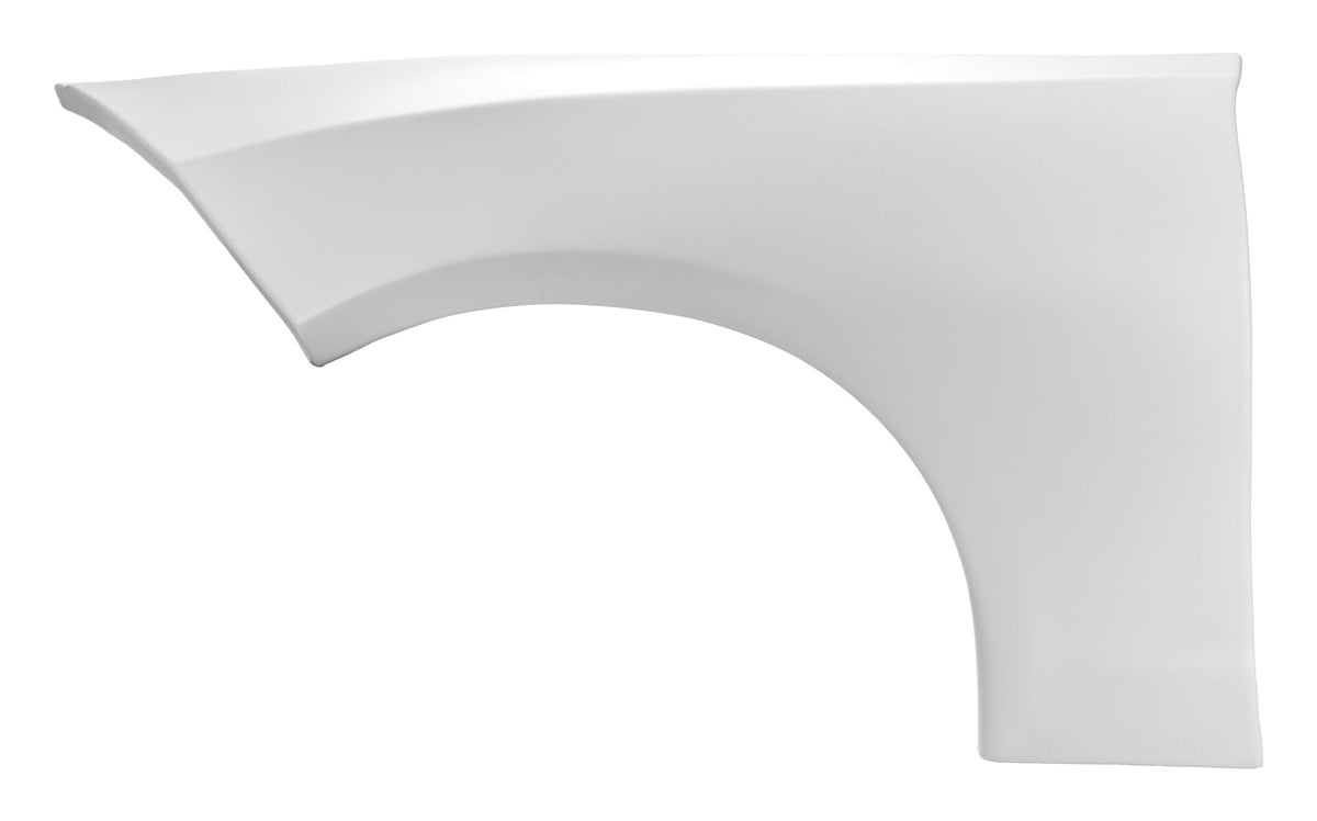 Fender Left White Stock Car Plastic - 3313123051WL