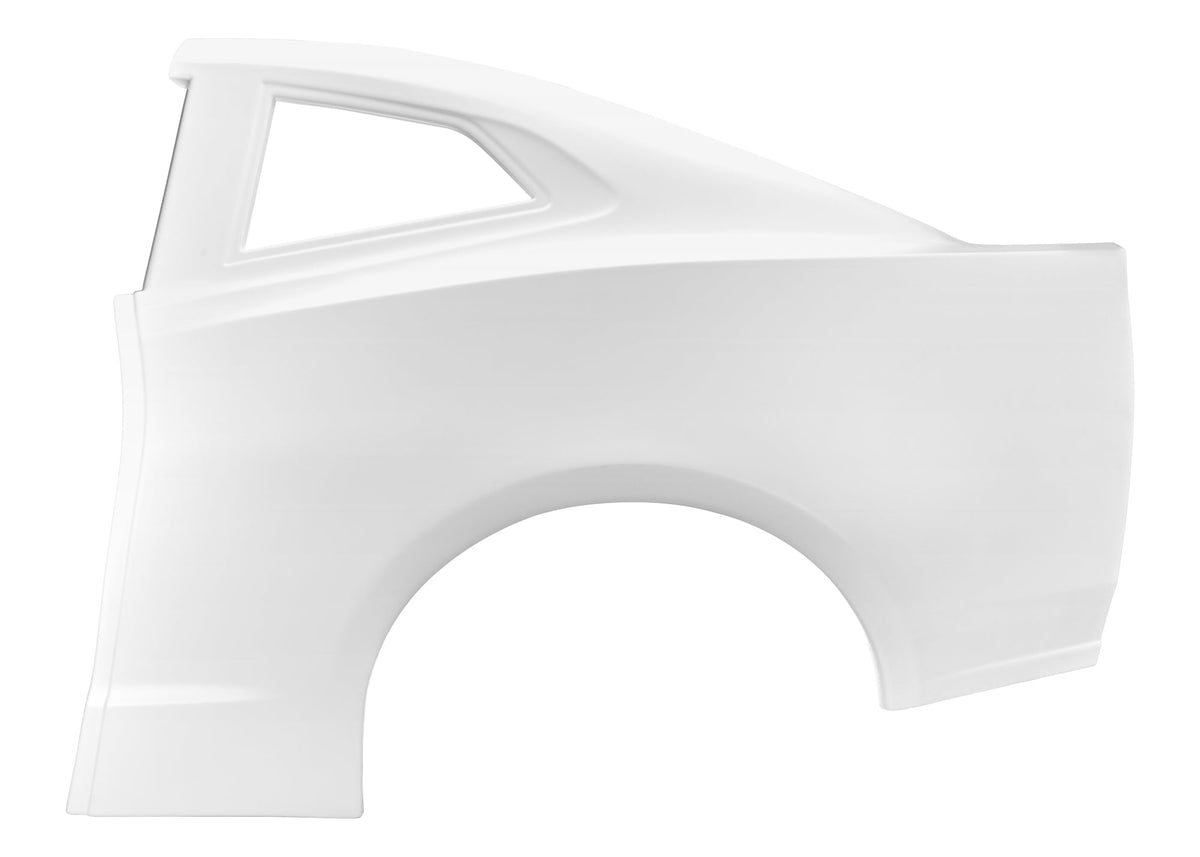 Quarter Panel Left White Stock Car Plastic - 3313127151WL