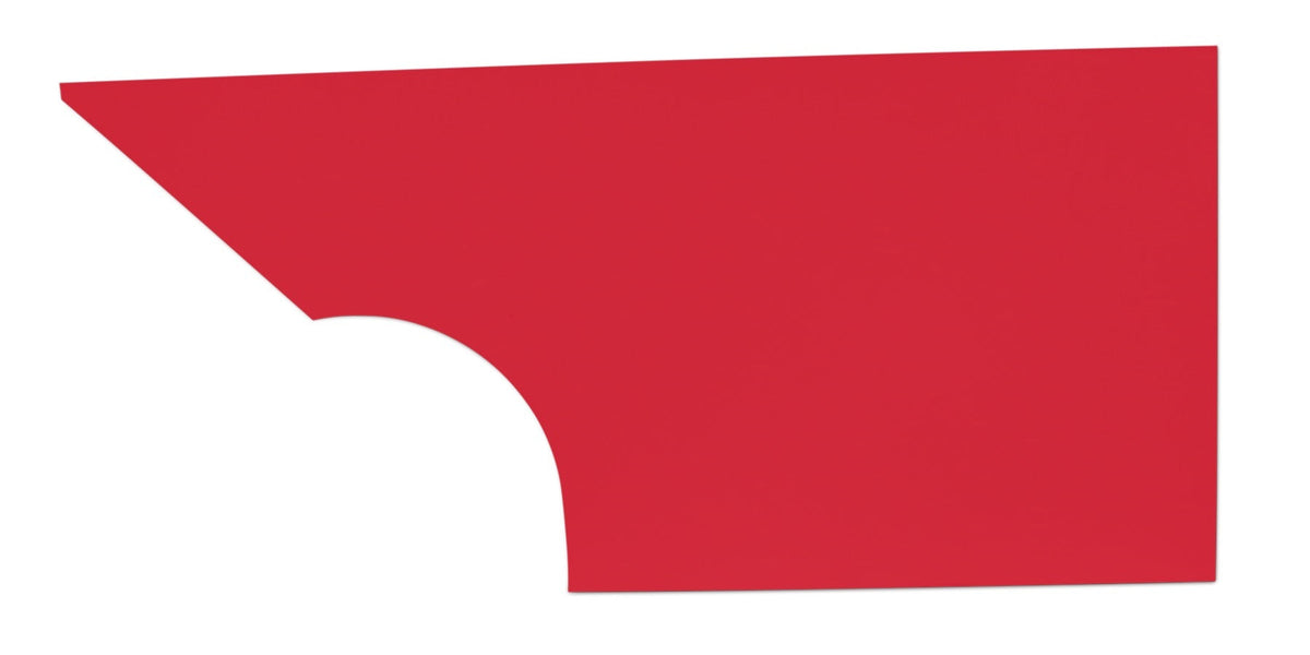 Qtr Panel High Impact Plastic Red Left - 3400127351RL