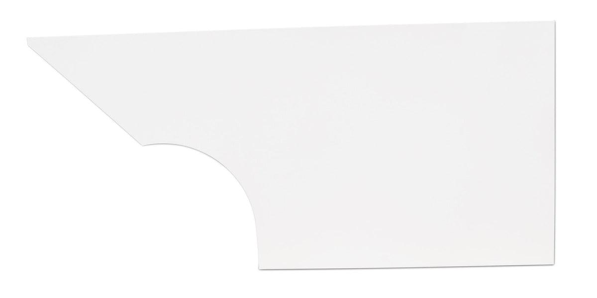 Qtr Panel High Impact Plastic White Left - 3400127351WL