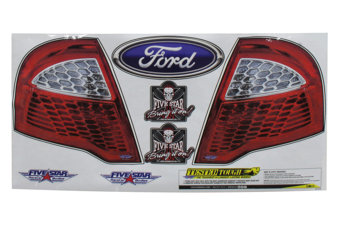 Tail Only Graphics 2010-12 Fusion - 590450ID