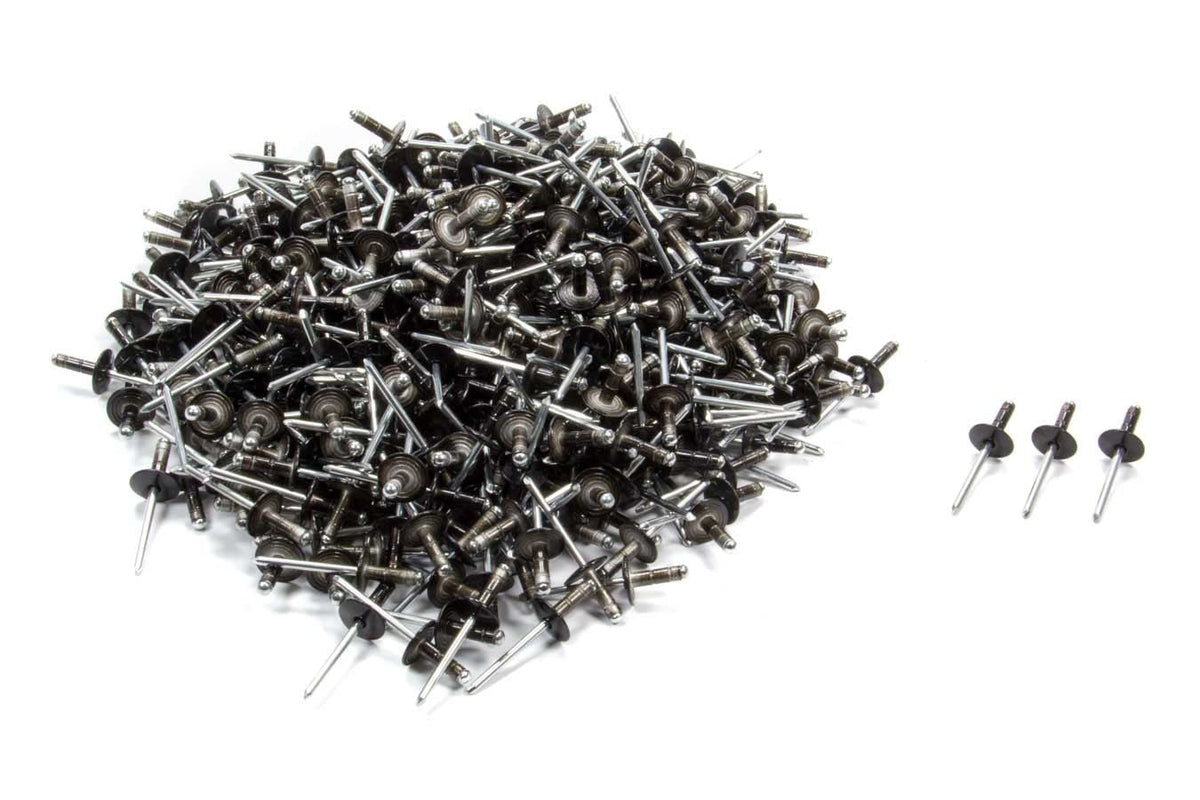 Lrg Hd Rivet Black Multi -grip 500pk - 814B500L