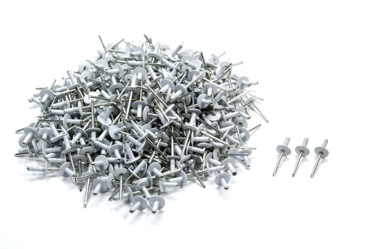 Lrg Hd Rivet White Multi -grip 500pk - 814W500L