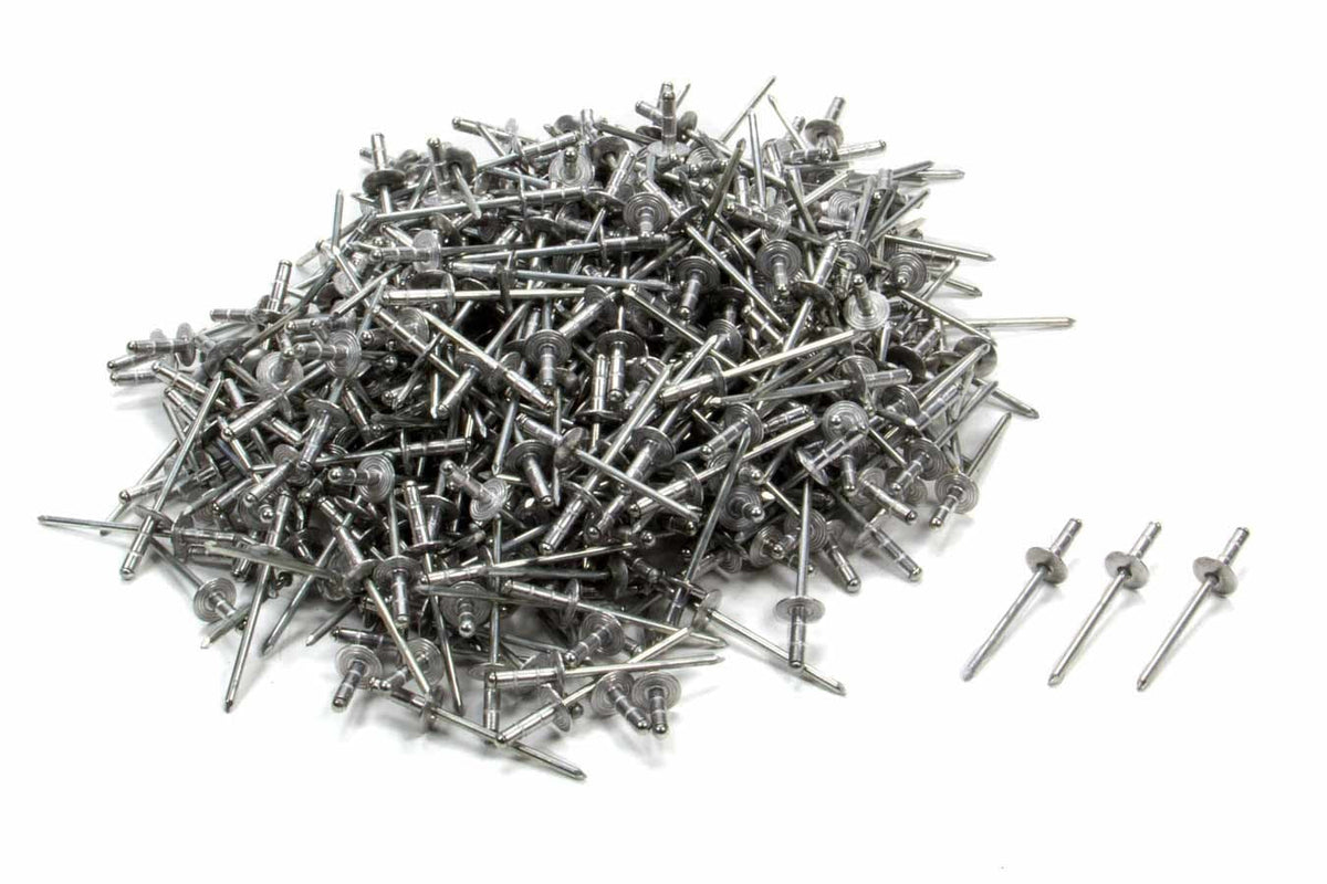 Large Head Rivet Silver 500pc 1/8in - 815500L