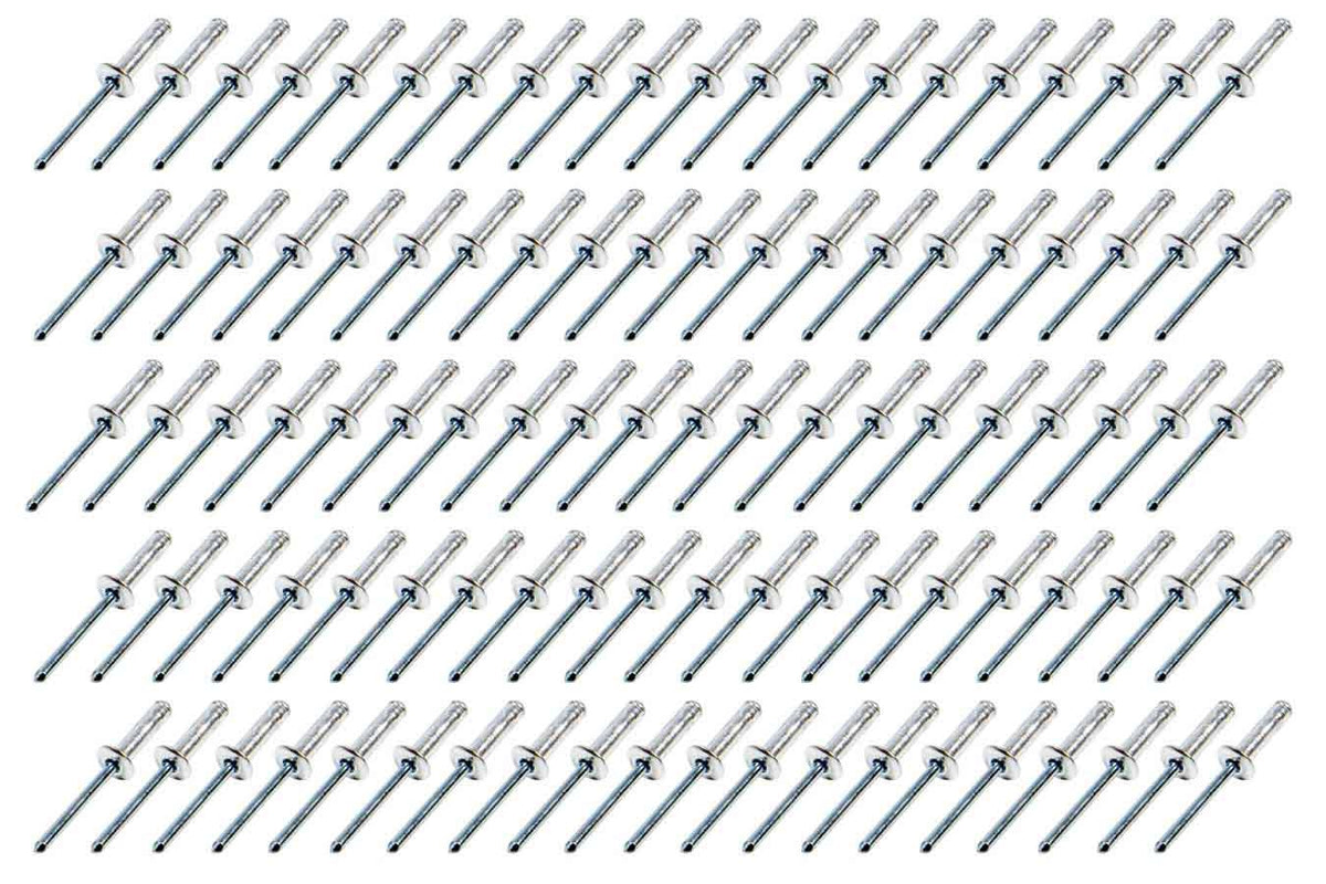Small Head Rivet Silver 100pc 3/16in - 816100S