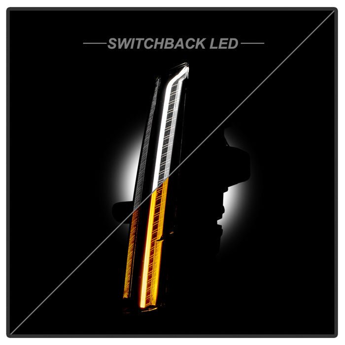 SPYDER xTune 21-24 Cadillac Escalade Front Full LED w/DRL - OE Left (FL-CAES21-LED-DRL-L) 9960390