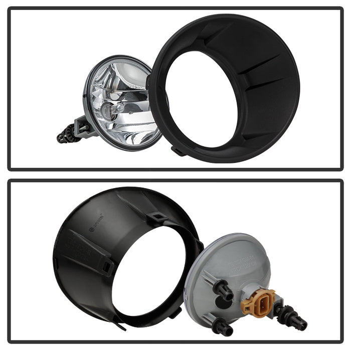 FR SPORT SPYDER xTune Chevy Camaro 2010-2013 (Not RS Models) OEM Fog Light W/Switch - Clear...